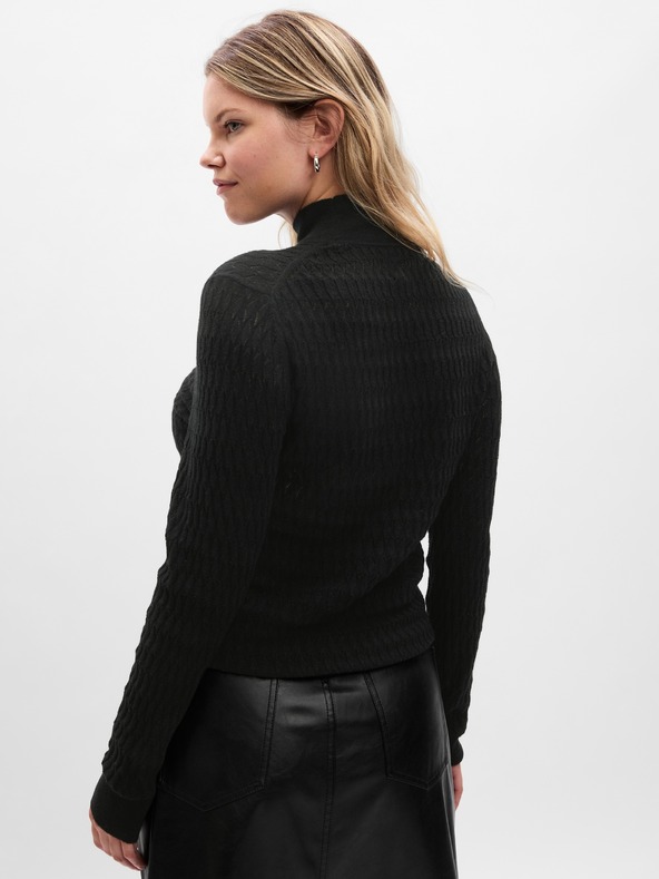 GAP Pletený sveter s prímesou vlny GAP