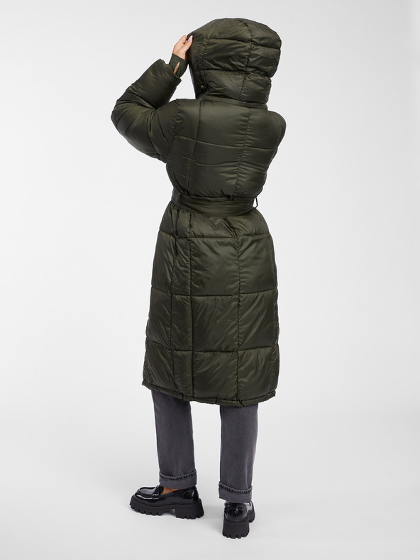 GAP Dlhý prešívaný kabát PrimaLoft® GAP