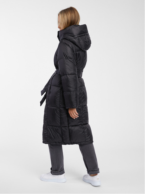 GAP Dlhý prešívaný kabát PrimaLoft® GAP