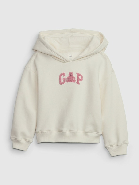 GAP Baby mikina s Logom a kapucňou GAP