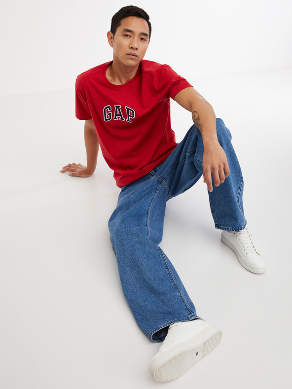 GAP Tričko GAP logo v-ss camo arch