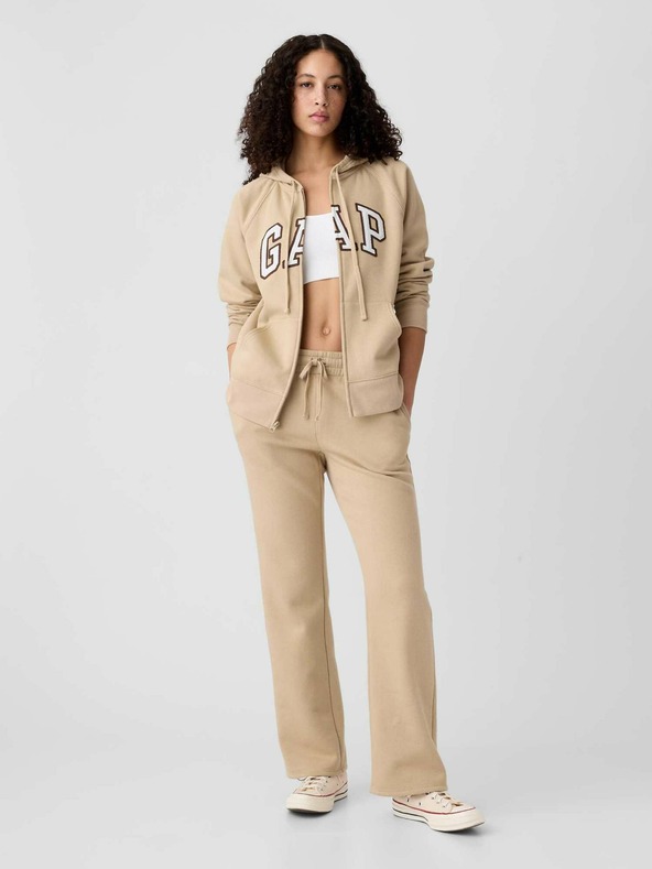GAP Mikina s logom a fleece GAP