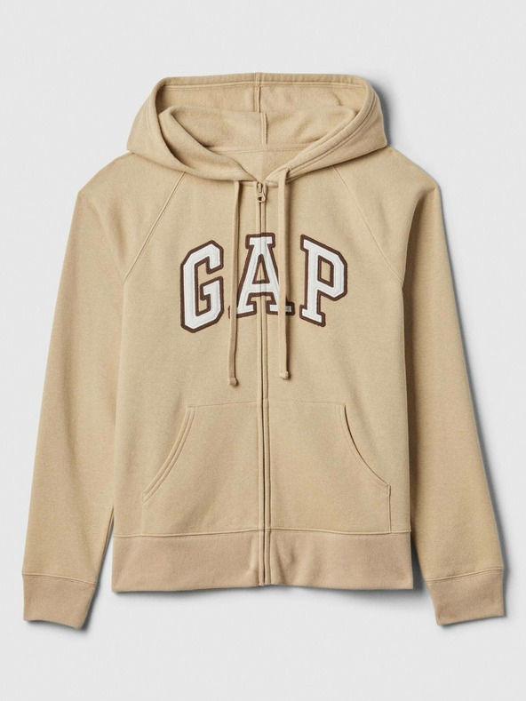 GAP Mikina s logom a fleece GAP