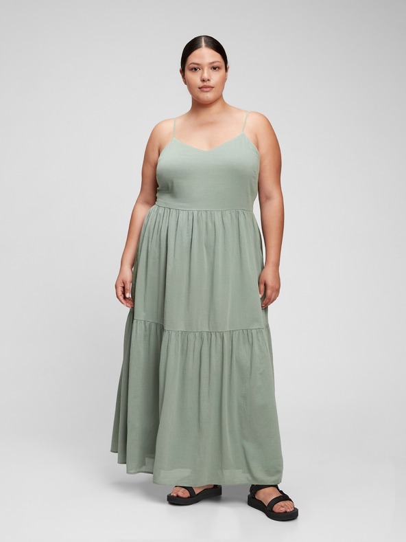 GAP Maxi šaty na ramienka GAP