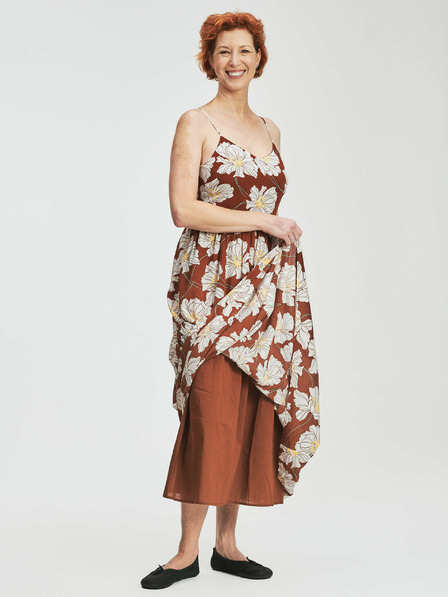 GAP Kvetinové maxi šaty GAP