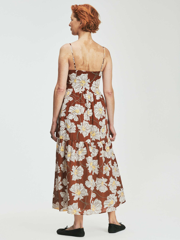 GAP Kvetinové maxi šaty GAP