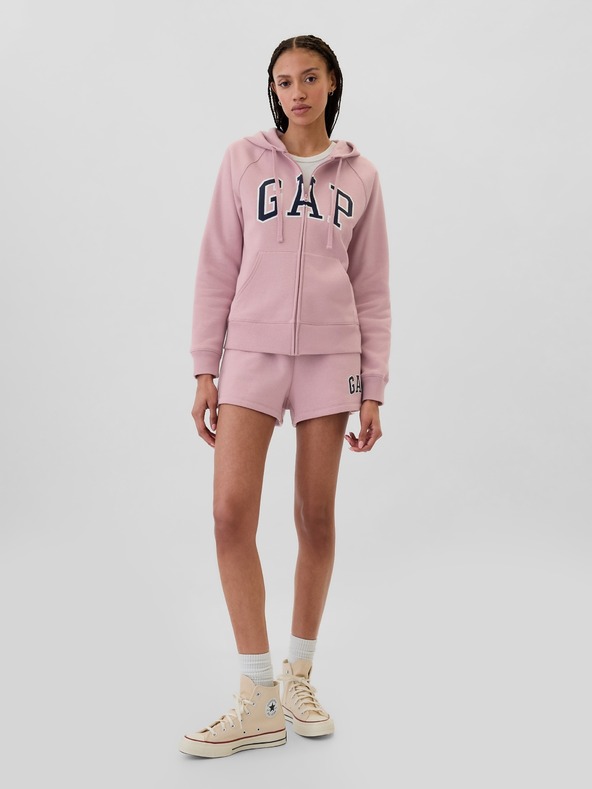 GAP Mikina s logom a fleece GAP