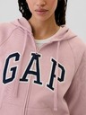 GAP Mikina s logom a fleece GAP