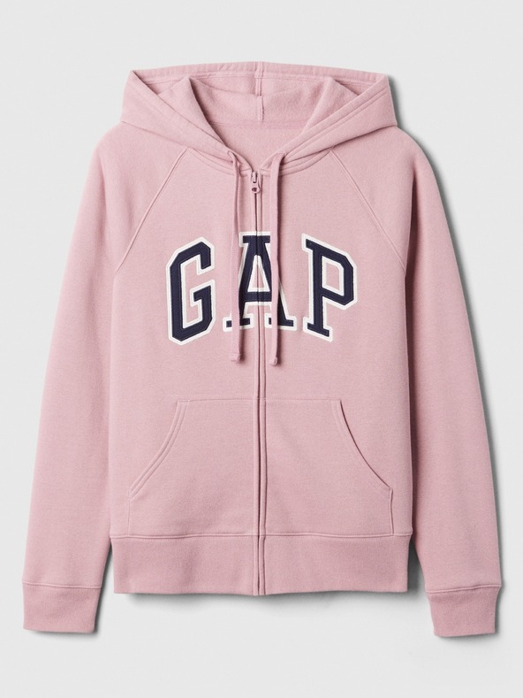 GAP Mikina s logom a fleece GAP
