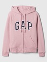 GAP Mikina s logom a fleece GAP