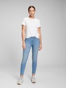 GAP Džínsy Mid Rise Favorite Crop Jeggings GAP