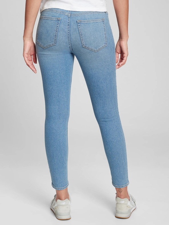 GAP Džínsy Mid Rise Favorite Crop Jeggings GAP