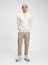 GAP Nohavice modern slim cropped khaki GapFlex GAP