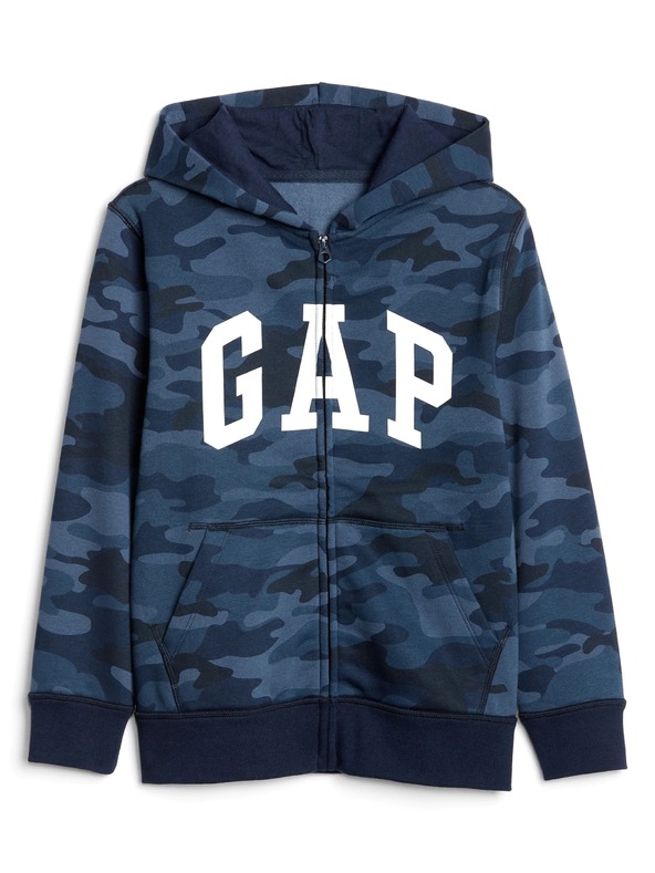 GAP Detská mikina GAP logo fleece