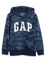 GAP Detská mikina GAP logo fleece