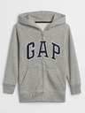 GAP Detská mikina GAP logo zip