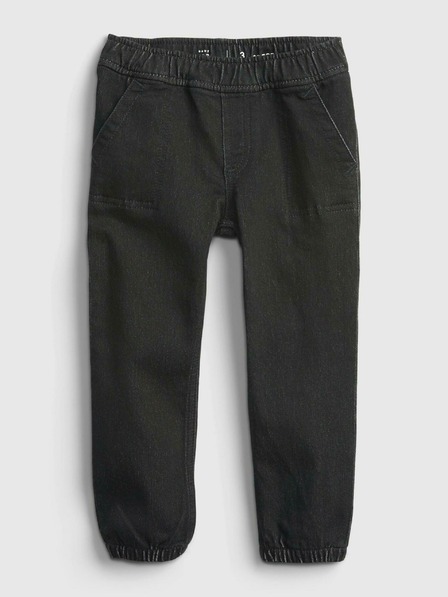 GAP Baby džínsy black joggers GAP