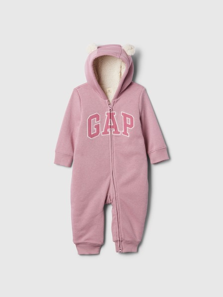 GAP Baby sherpa overal s logom GAP
