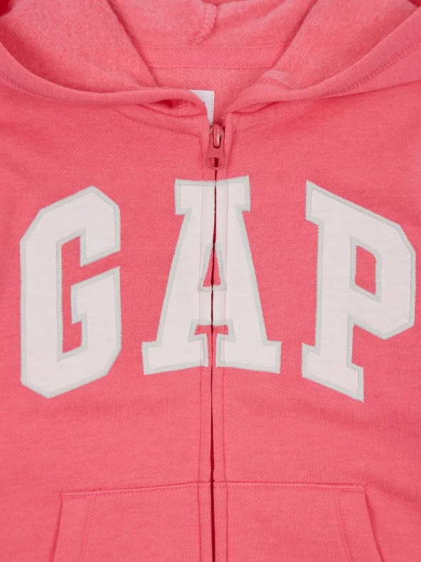 GAP Detská mikina GAP logo zip