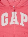 GAP Detská mikina GAP logo zip