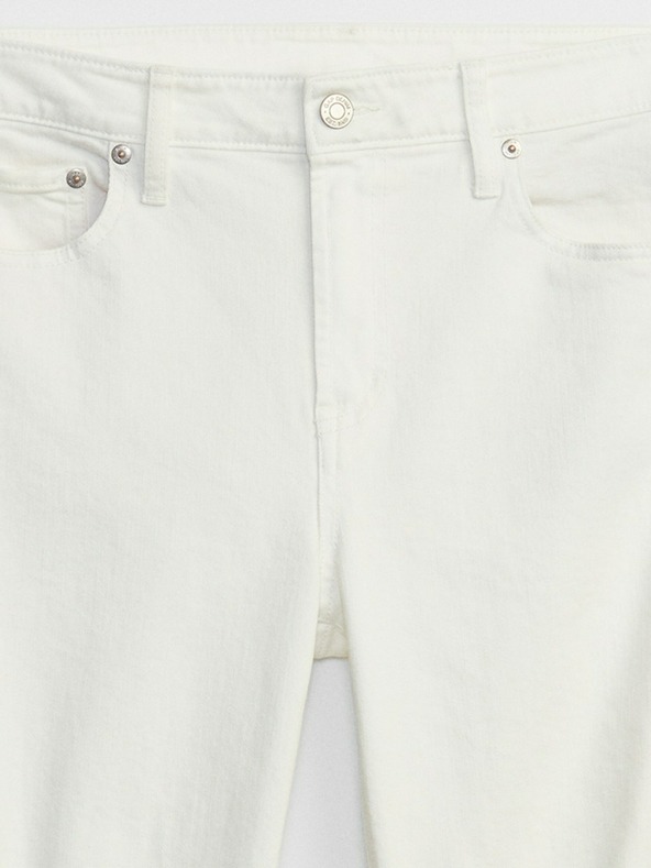 GAP Džínsy slim boyfriend Mid Rise Destructed Universal GAP
