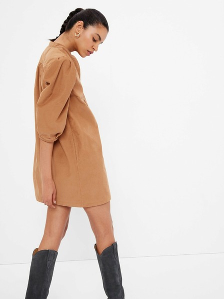 GAP Menčestrové mini šaty GAP