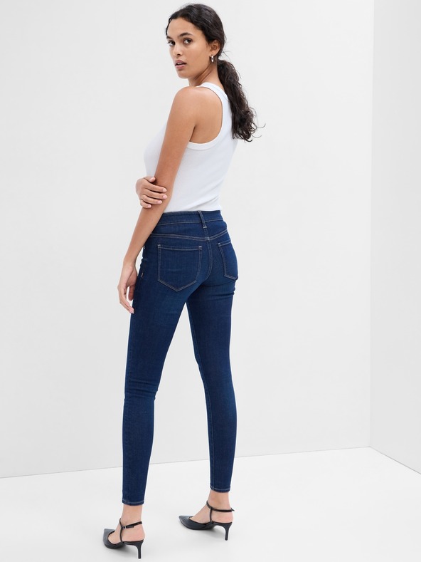 GAP Džínsy Mid Rise Universal Legging GAP
