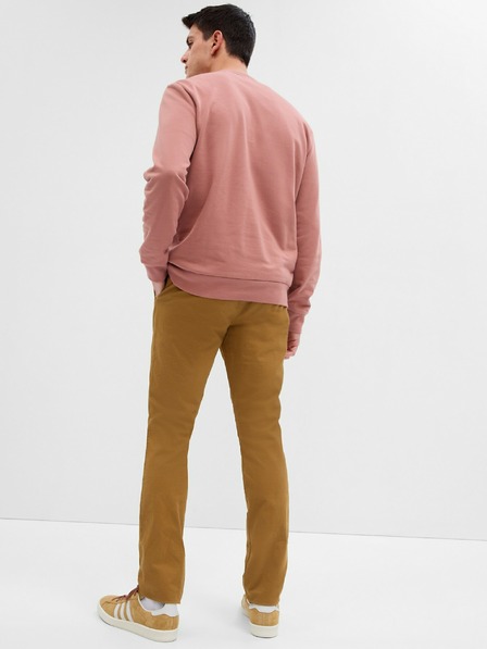 GAP Nohavice essential khaki skinny fit GapFlex GAP