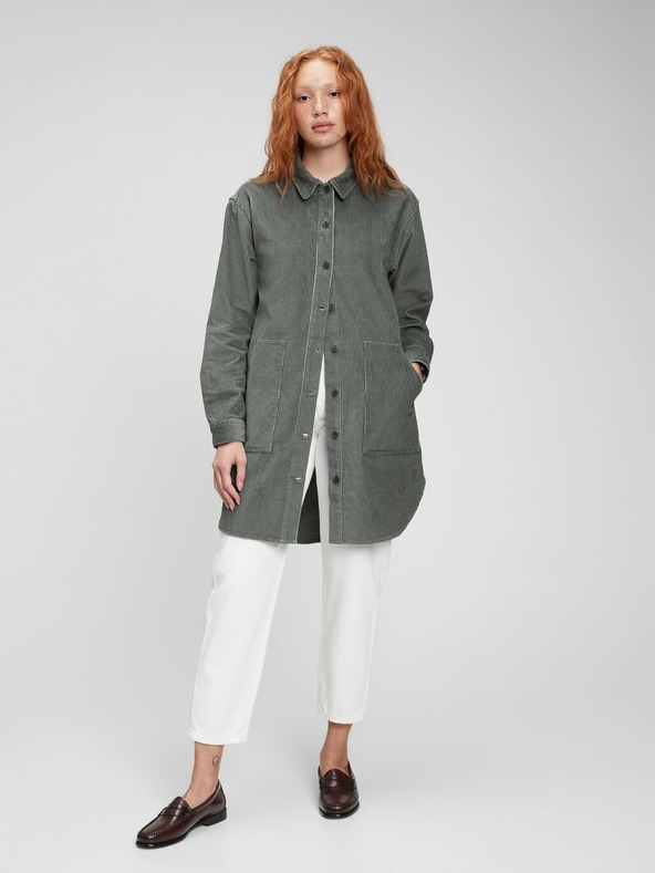 GAP Košeľové šaty angelica cord GAP