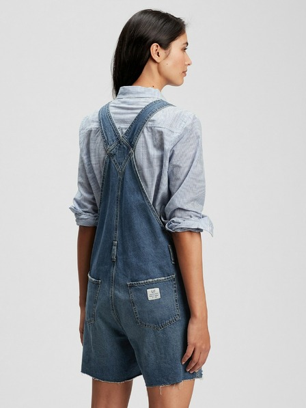 GAP Džínsové kraťasy s trakmi GAP