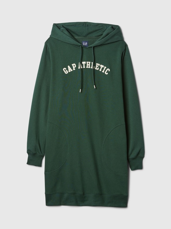 GAP Mikinové šaty s logom GAP