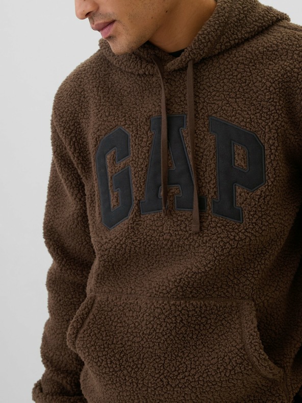 GAP Sherpa mikina s logom GAP
