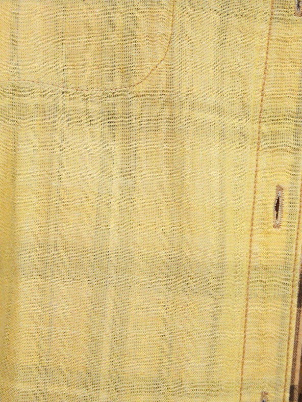 GAP Detská kockovaná pyžamová košeľa GAP