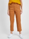 GAP Nohavice khaki girlfriend high rise GAP