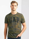 GAP Tričko GAP logo camo print
