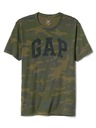 GAP Tričko GAP logo camo print