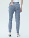 GAP Nohavice girlfriend khaki in chambray GAP