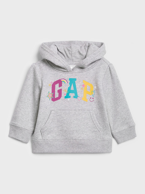 GAP Detská mikina GAP logo floral