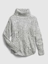 GAP Sveter cable knit s rolákom GAP
