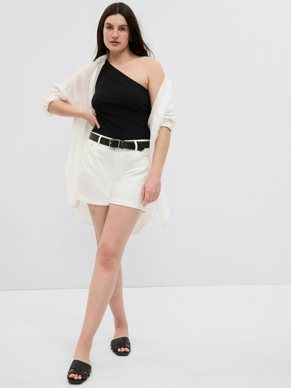 GAP Ľanová dlhá košeľa GAP