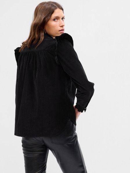 GAP Menčestrová košeľa s volány GAP