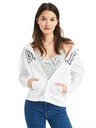GAP Mikina GAP logo zip