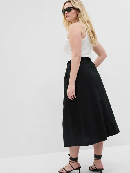 GAP Midi sukňa s pružným pásom GAP