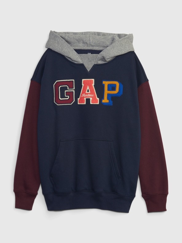 GAP Detská mikina s kapucňou GAP Athletic