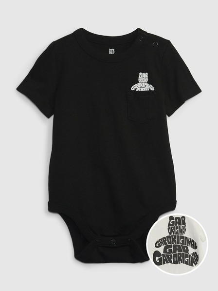 GAP Baby body s medvedíkom GAP