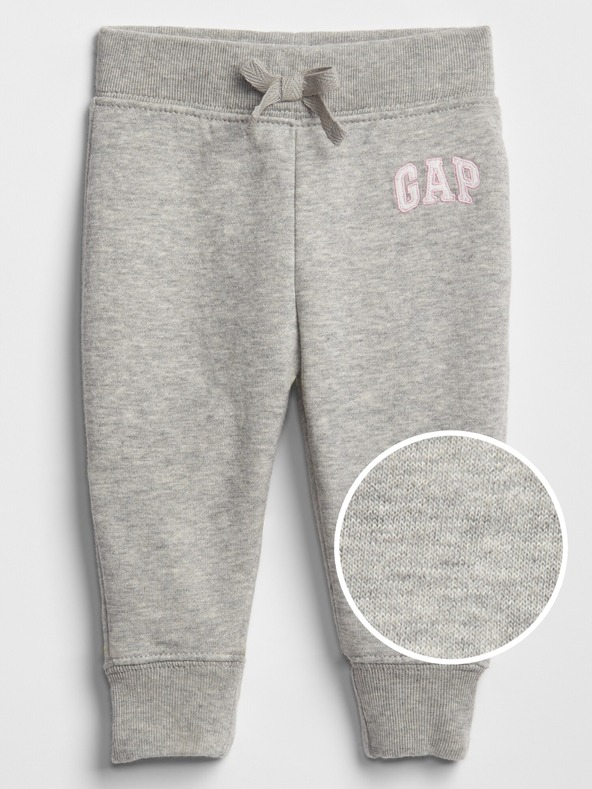 GAP Baby tepláky fleece GAP logo