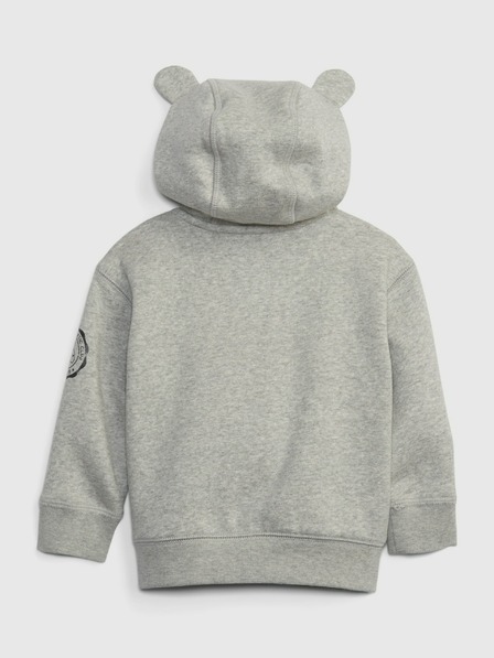GAP Baby mikina logo a kapucňa GAP