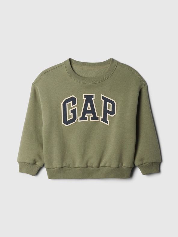 GAP Baby oversize mikina s logom GAP