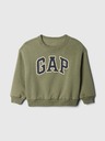GAP Baby oversize mikina s logom GAP
