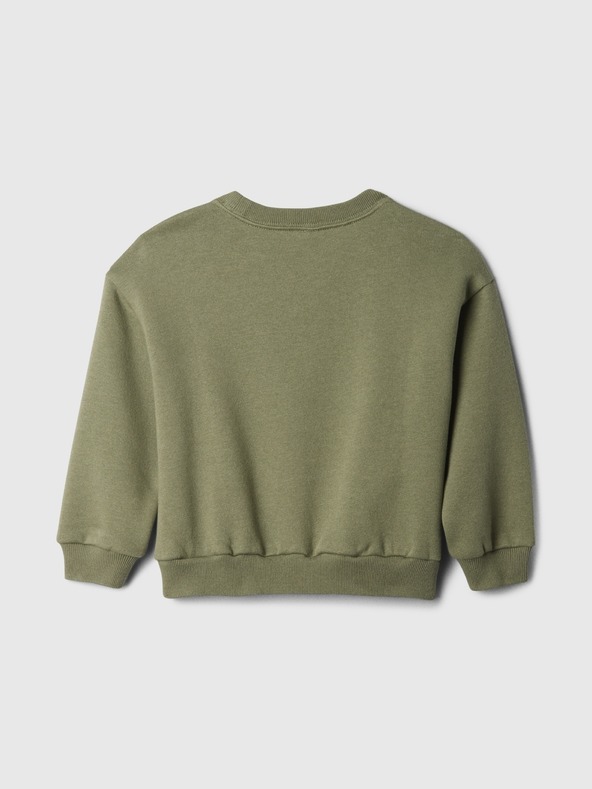 GAP Baby oversize mikina s logom GAP